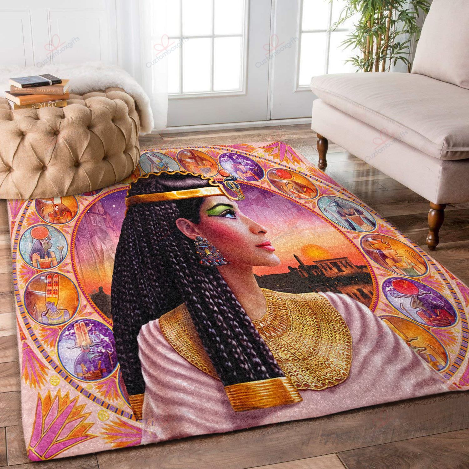 Beautiful Cleopatra Ancient Egyptian Queen Rug Sport Decor Gift Floor Decor Living Room Carpet Rug Area Rug - b5548e4ab1eb Beautiful Cleopatra Ancient Egyptian Queen Rug Sport Decor Gift Floor Decor Living Room Carpet Rug Area Rug - b5548e4ab1eb