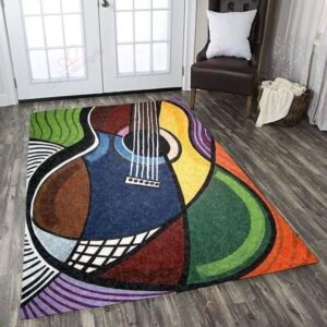 Beautiful Color Guitar Rug Sport Decor Gift Floor Decor Living Room Carpet Rug Area Rug - db48e55dc921