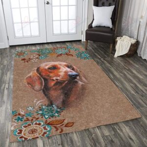 Beautiful Dachshund Rug Sport Decor Gift Floor Decor Living Room Carpet Rug Area Rug - dc8d1b1e4918