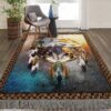 Beautiful Eagle 2 Rug Sport Decor Gift Floor Decor Living Room Carpet Rug Area Rug - bdbbf7bc53d7
