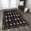 Beautiful Electric Guitars Rug Sport Decor Gift Floor Decor Living Room Carpet Rug Area Rug - 04d12d8f2816