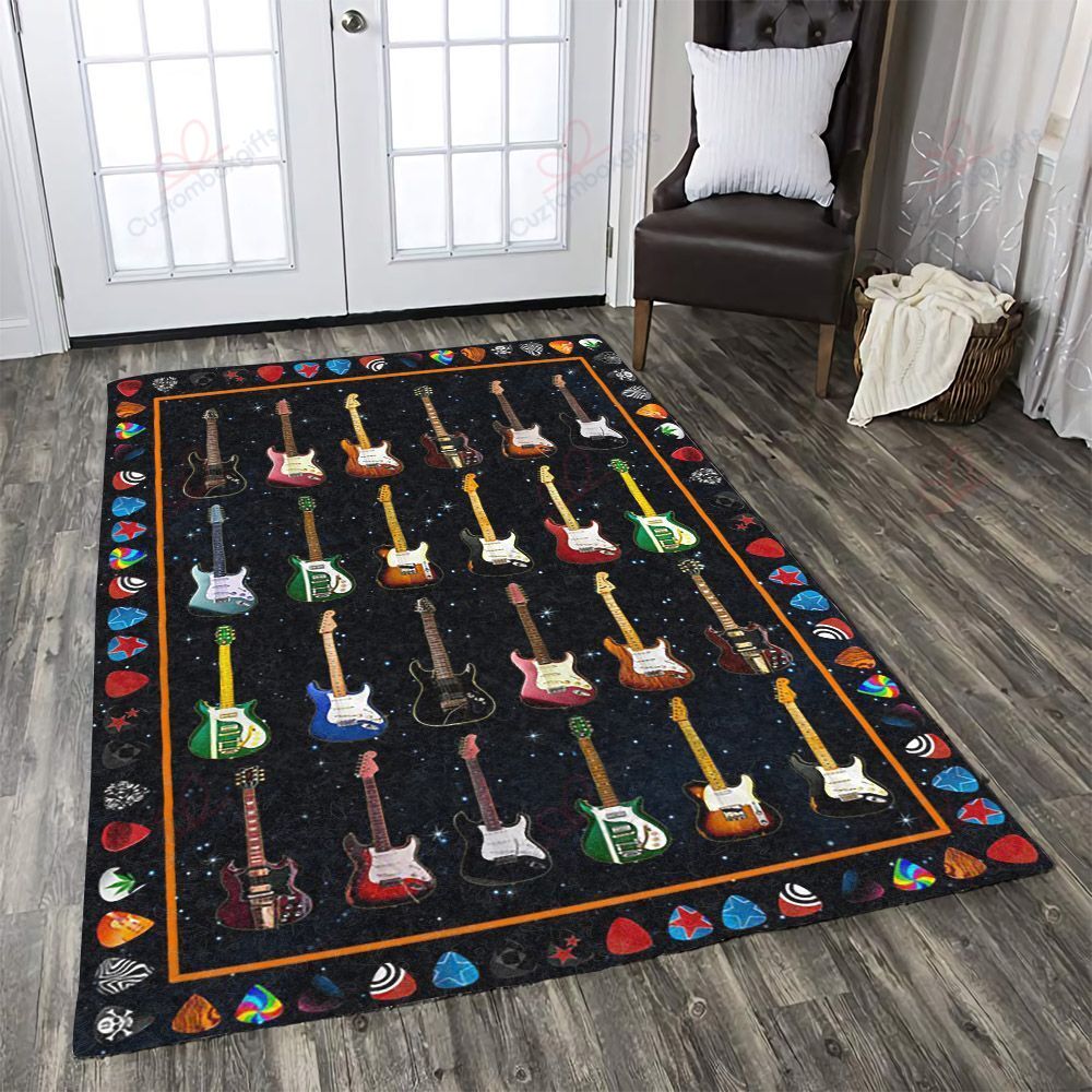 Beautiful Electric Guitars Rug Sport Decor Gift Floor Decor Living Room Carpet Rug Area Rug - 04d12d8f2816 Beautiful Electric Guitars Rug Sport Decor Gift Floor Decor Living Room Carpet Rug Area Rug - 04d12d8f2816