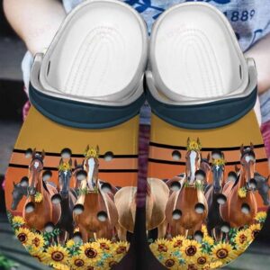 Beautiful Horse Crocs Clog Classic Clogs Shoes