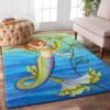Beautiful Mermaid Rug Sport Decor Gift Floor Decor Living Room Carpet Rug Area Rug - bca314ea818a