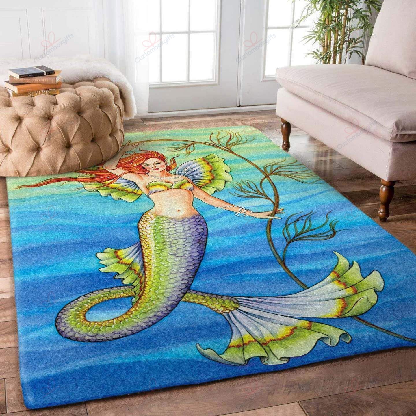 Beautiful Mermaid Rug Sport Decor Gift Floor Decor Living Room Carpet Rug Area Rug - bca314ea818a Beautiful Mermaid Rug Sport Decor Gift Floor Decor Living Room Carpet Rug Area Rug - bca314ea818a