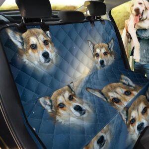 Beautiful Norwegian Lundehund Design Car Back Seat Cover Dog Car Seat Covers - 00c6905a66fc