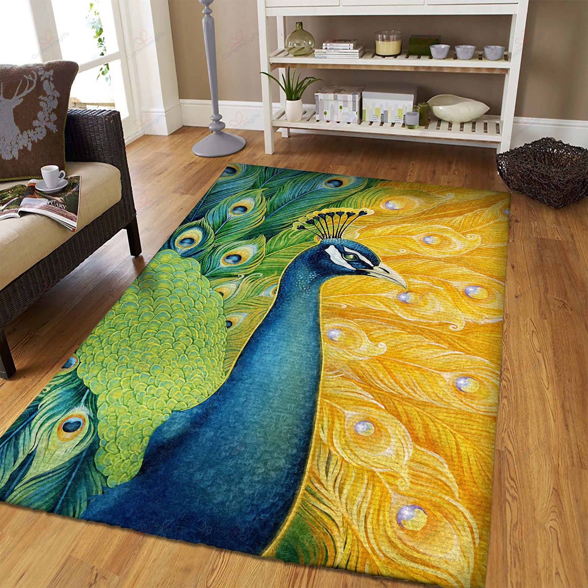 Beautiful Peacock Rug Sport Decor Gift Floor Decor Living Room Carpet Rug Area Rug - ce7583b3e700 Beautiful Peacock Rug Sport Decor Gift Floor Decor Living Room Carpet Rug Area Rug - ce7583b3e700