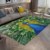 Beautiful Peacock Rug Sport Decor Gift Floor Decor Living Room Carpet Rug Area Rug - 8c5ece7bce68