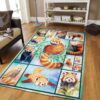Beautiful Red Panda Art Rug Sport Decor Gift Floor Decor Living Room Carpet Rug Area Rug - 1388cb0a907f