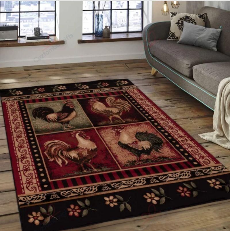 Beautiful Rooster Chicken Rug Sport Decor Gift Floor Decor Living Room Carpet Rug Area Rug - 209f94c02c84 Beautiful Rooster Chicken Rug Sport Decor Gift Floor Decor Living Room Carpet Rug Area Rug - 209f94c02c84