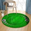 Beautiful Soccer Round Carpet Floor Rug Living Room Bedroom Decor Round Area Rug Carpet