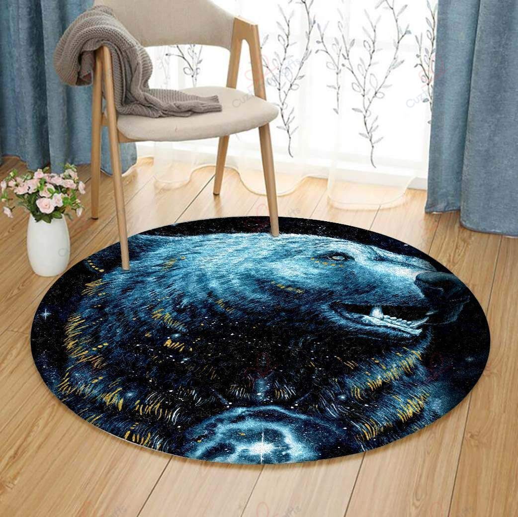 Beauty Bear Face Round Carpet Floor Rug Living Room Bedroom Decor Round Area Rug Carpet Beauty Bear Face Round Carpet Floor Rug Living Room Bedroom Decor Round Area Rug Carpet
