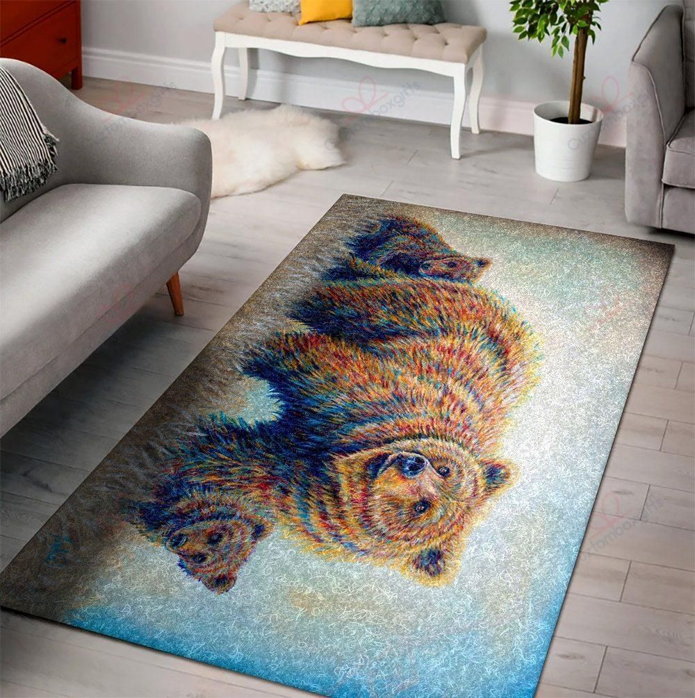 Beauty Bear Rug Sport Decor Gift Floor Decor Living Room Carpet Rug Area Rug - 77995d2a4f9b Beauty Bear Rug Sport Decor Gift Floor Decor Living Room Carpet Rug Area Rug - 77995d2a4f9b