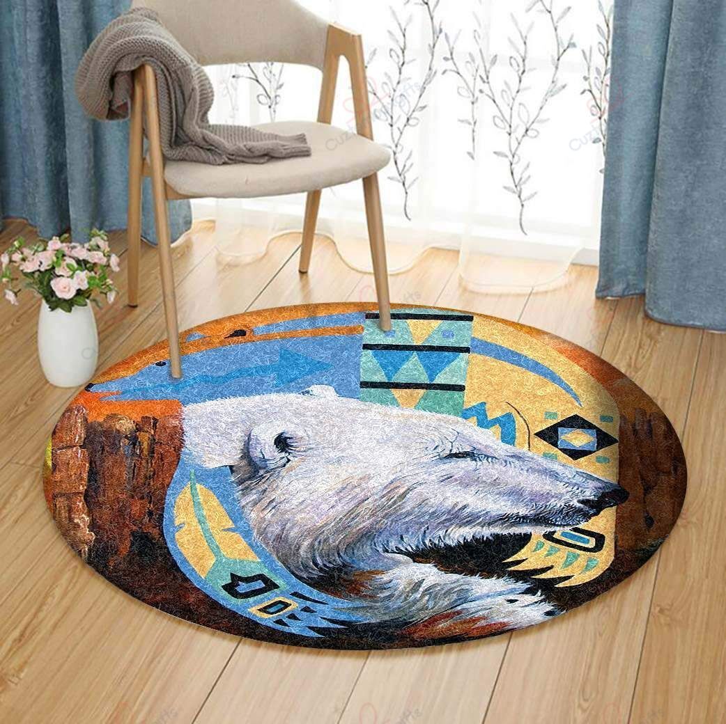 Beauty Bear Round Carpet Floor Rug Living Room Bedroom Decor Round Area Rug Carpet Beauty Bear Round Carpet Floor Rug Living Room Bedroom Decor Round Area Rug Carpet