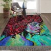 Beauty Black Women Pride Loves Roses Rug Sport Decor Gift Floor Decor Living Room Carpet Rug Area Rug - 0b11f5f842b2