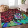 Beauty Black Women Pride Loves Roses Rug Sport Decor Gift Floor Decor Living Room Carpet Rug Area Rug - d48bf437e378