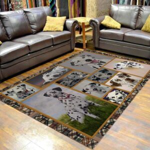 Beauty Dalmatian Rug Sport Decor Gift Floor Decor Living Room Carpet Rug Area Rug - 5792e1fafac1