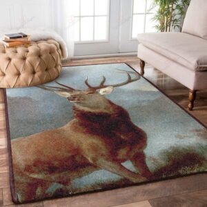 Beauty Deer 1 Rug Sport Decor Gift Floor Decor Living Room Carpet Rug Area Rug - 6794170e5269