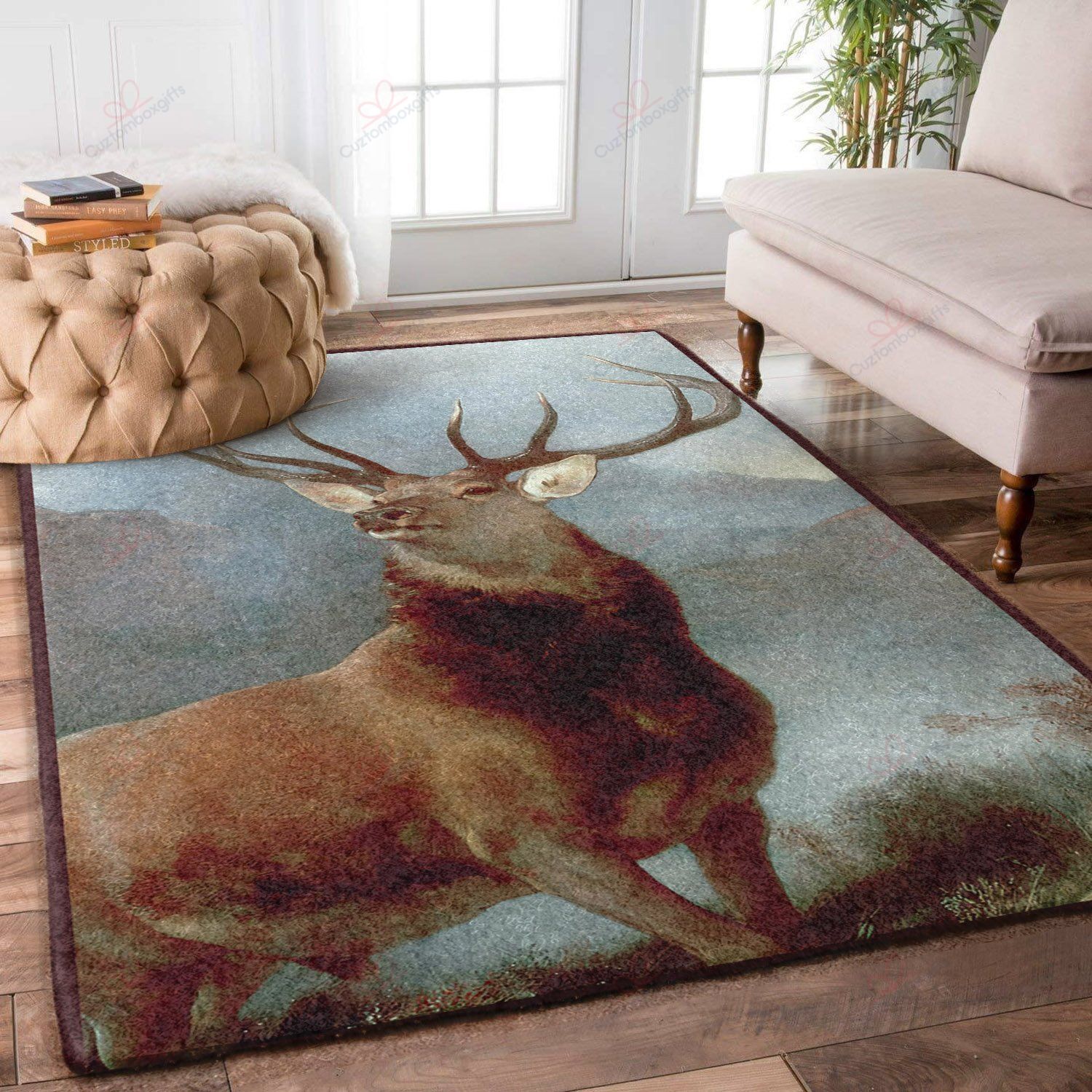 Beauty Deer 1 Rug Sport Decor Gift Floor Decor Living Room Carpet Rug Area Rug - 6794170e5269 Beauty Deer 1 Rug Sport Decor Gift Floor Decor Living Room Carpet Rug Area Rug - 6794170e5269