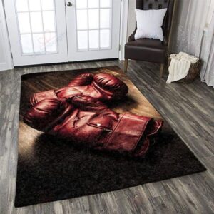 Beauty Of Boxing Gloves Rug Sport Decor Gift Floor Decor Living Room Carpet Rug Area Rug - 8a68bbcb2483