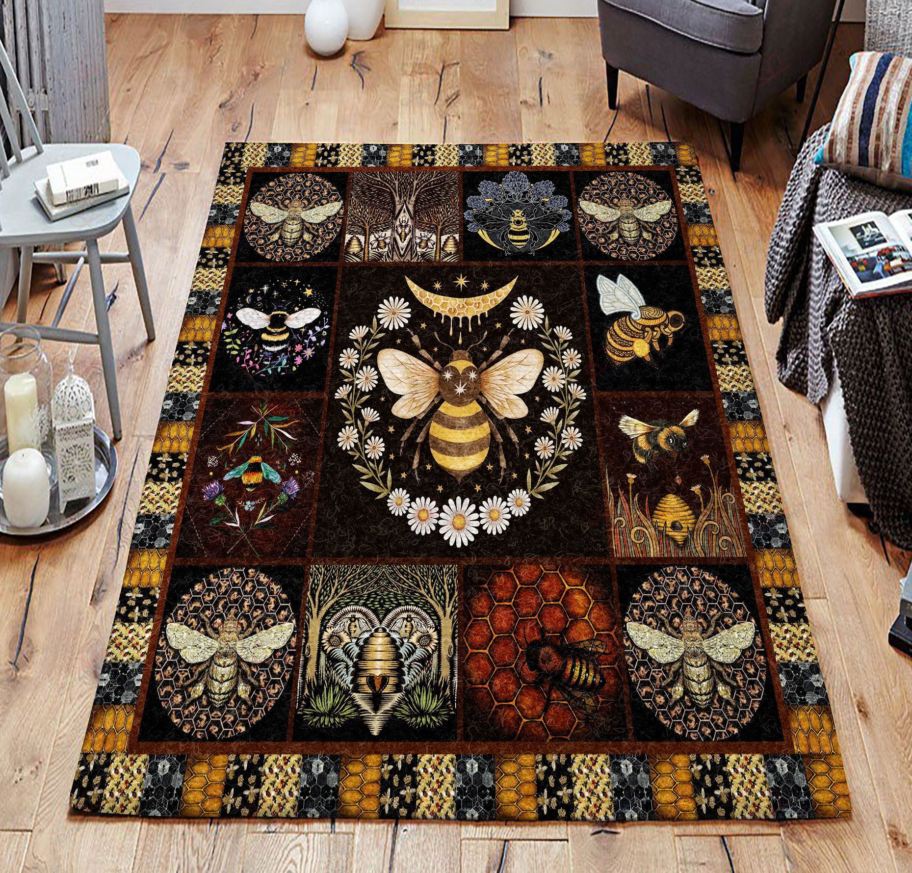 Bee 2 Rug Sport Decor Gift Floor Decor Living Room Carpet Rug Area Rug - 8459e0f91986 Bee 2 Rug Sport Decor Gift Floor Decor Living Room Carpet Rug Area Rug - 8459e0f91986