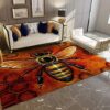 Bee Boho Rug Sport Decor Gift Floor Decor Living Room Carpet Rug Area Rug - 028451b753c1