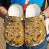Bee Bumble Sku 276 Crocs Crocband Clog Comfortable For Mens Womens Classic Clog Water Shoes