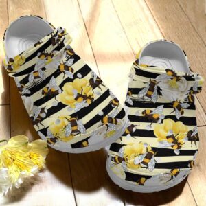 Bee Crocs Clog Classic Clog Bumblebees Shoes