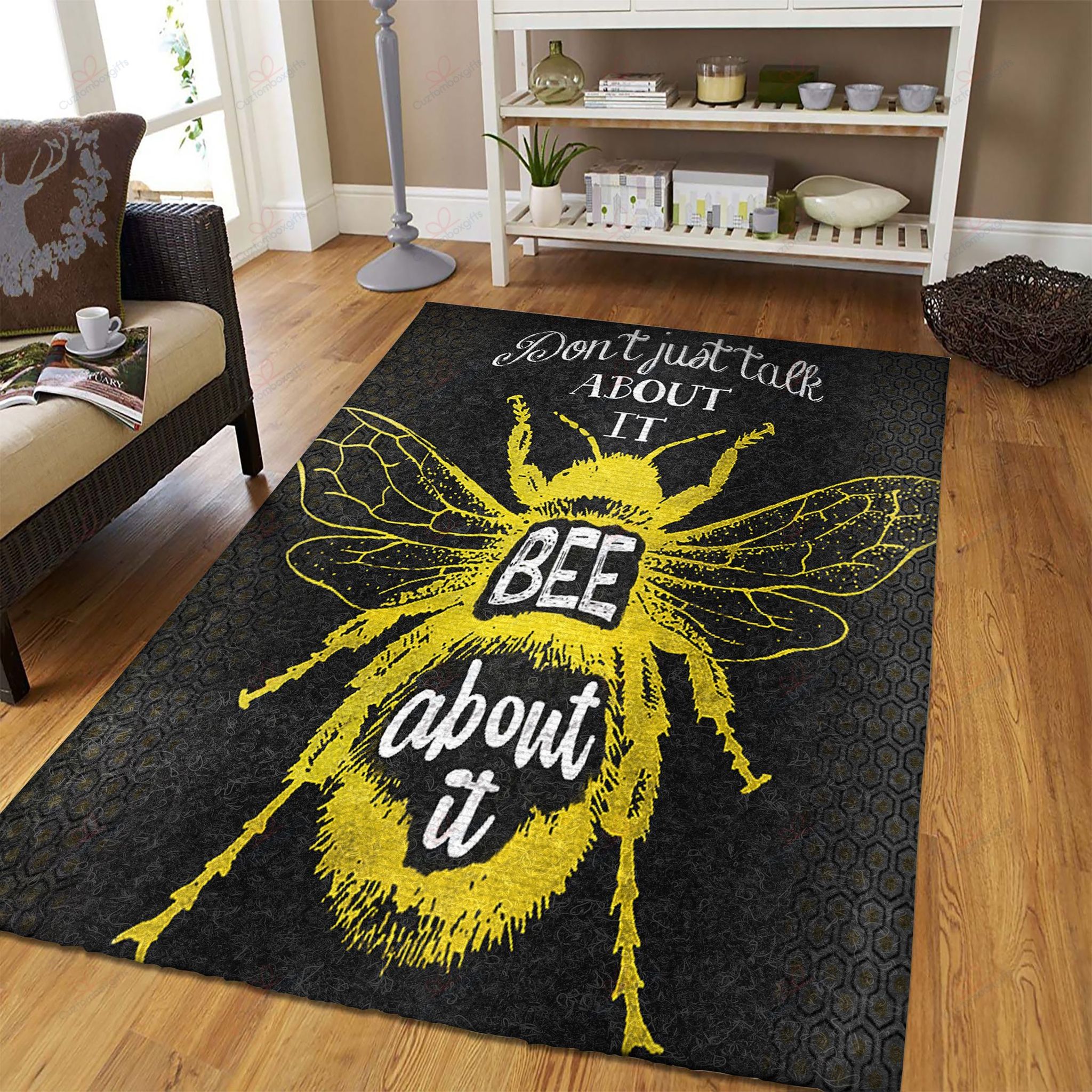 Bee Dont Just Talk About It Rug Sport Decor Gift Floor Decor Living Room Carpet Rug Area Rug - 9993199c2722 Bee Dont Just Talk About It Rug Sport Decor Gift Floor Decor Living Room Carpet Rug Area Rug - 9993199c2722