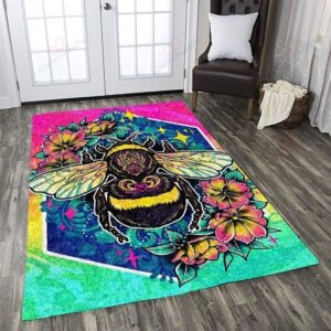 Bee Rug Sport Decor Gift Floor Decor Living Room Carpet Rug Area Rug - f1a4f21bb807