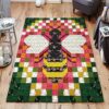 Bee Rug Sport Decor Gift Floor Decor Living Room Carpet Rug Area Rug - f6842f1e8cc0