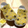 Bee Happy Crocs Clog Classic Clog Shoes