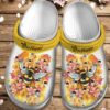 Bee Happy Shoes – Flower Honey Crocs Clog Crocbland Clog Gift For Woman Girl Mother Daughter