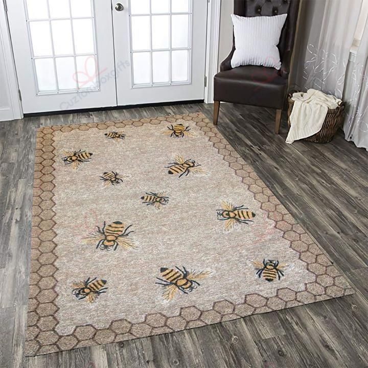 Bee Hive Rectangle Rug Sport Decor Gift Floor Decor Living Room Carpet Rug Area Rug - d8bf72efc1c4 Bee Hive Rectangle Rug Sport Decor Gift Floor Decor Living Room Carpet Rug Area Rug - d8bf72efc1c4