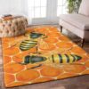 Bee Honey Rug Sport Decor Gift Floor Decor Living Room Carpet Rug Area Rug - 20d83c025cc2