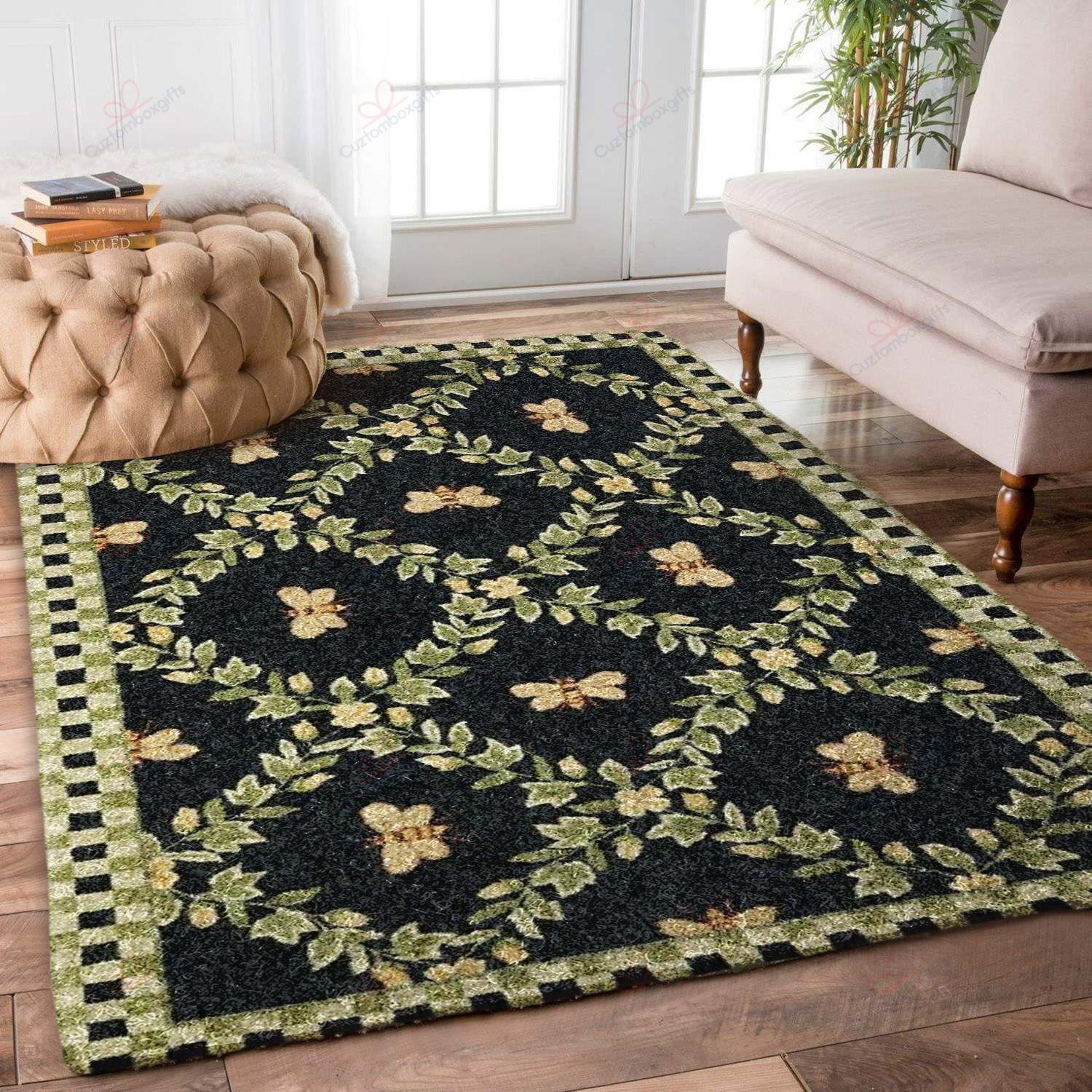 Bee In The Garden Rug Sport Decor Gift Floor Decor Living Room Carpet Rug Area Rug - 2c6a5c3e5aa0 Bee In The Garden Rug Sport Decor Gift Floor Decor Living Room Carpet Rug Area Rug - 2c6a5c3e5aa0
