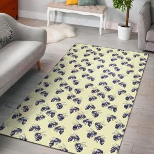 Bee Pattern 2 Rug Sport Decor Gift Floor Decor Living Room Carpet Rug Area Rug - 32e35034cc21