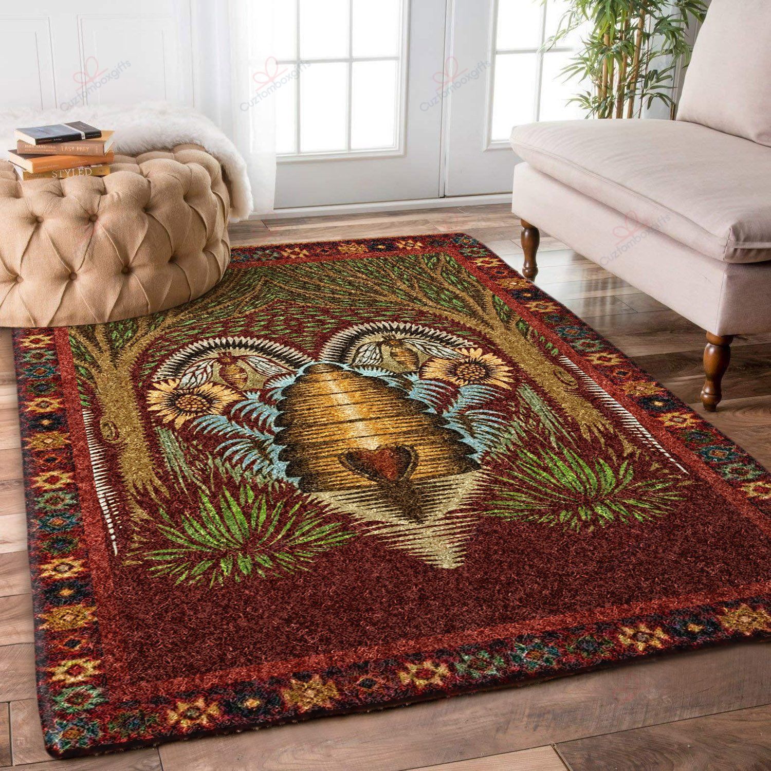 Bee Pattern 2 Rug Sport Decor Gift Floor Decor Living Room Carpet Rug Area Rug - 2443f9b61733 Bee Pattern 2 Rug Sport Decor Gift Floor Decor Living Room Carpet Rug Area Rug - 2443f9b61733