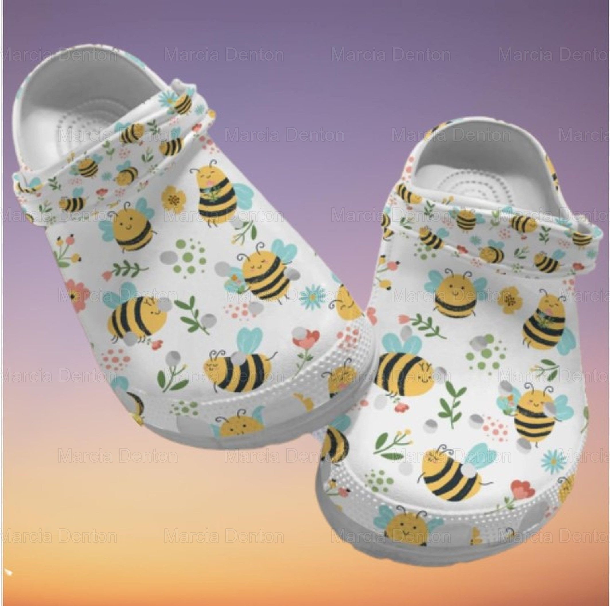 Bee Pattern Crocs Clog Clog Shoes Crocs Clog For Mens And Womens Bee Pattern Crocs Clog Clog Shoes Crocs Clog For Mens And Womens