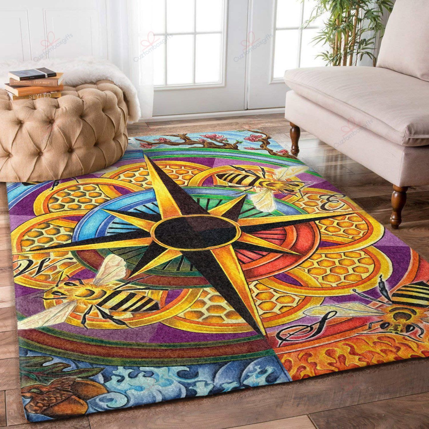 Bee Pattern Rug Sport Decor Gift Floor Decor Living Room Carpet Rug Area Rug - 08d3958f6cd9 Bee Pattern Rug Sport Decor Gift Floor Decor Living Room Carpet Rug Area Rug - 08d3958f6cd9