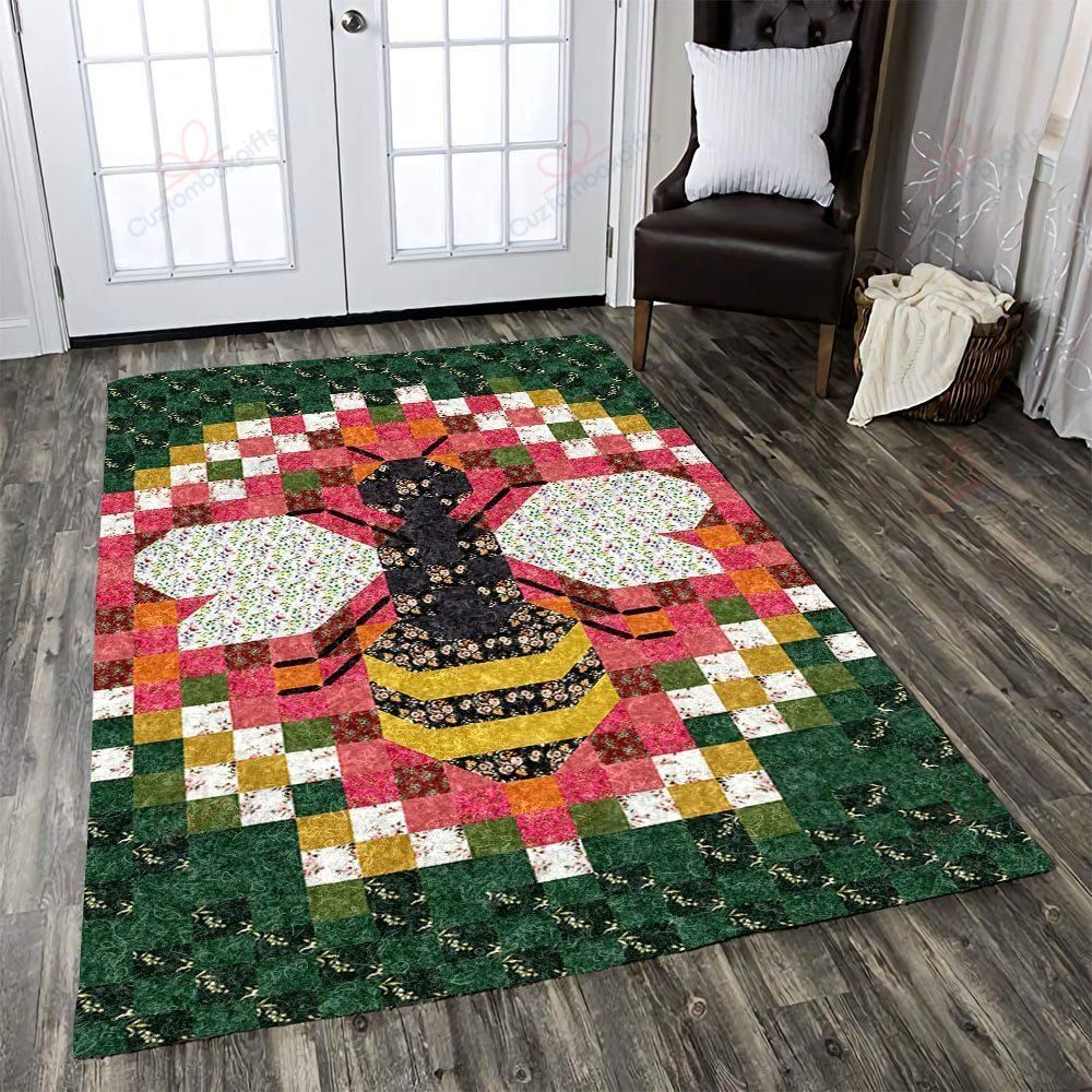 Bee Pattern Rug Sport Decor Gift Floor Decor Living Room Carpet Rug Area Rug - a505b60ceaea Bee Pattern Rug Sport Decor Gift Floor Decor Living Room Carpet Rug Area Rug - a505b60ceaea
