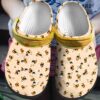 Bee Personalized Clog Custom Crocs Comfortablefashion Style Comfortable For Women Men Kid Print 3D Bee Cute