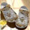 Bee Personalized Personalize Clog Custom Crocs Fashionstyle Comfortable For Women Men Kid Print 3D Whitesole Bee Lover