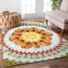 Bee Pineapple Rug Sport Decor Gift Floor Decor Living Room Carpet Rug Area Rug - 142efff56aa6