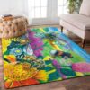 Bee Rainbow Garden Rug Sport Decor Gift Floor Decor Living Room Carpet Rug Area Rug - c15993360ef9