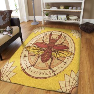 Bee Vintage Rug Sport Decor Gift Floor Decor Living Room Carpet Rug Area Rug - 363e38a434da