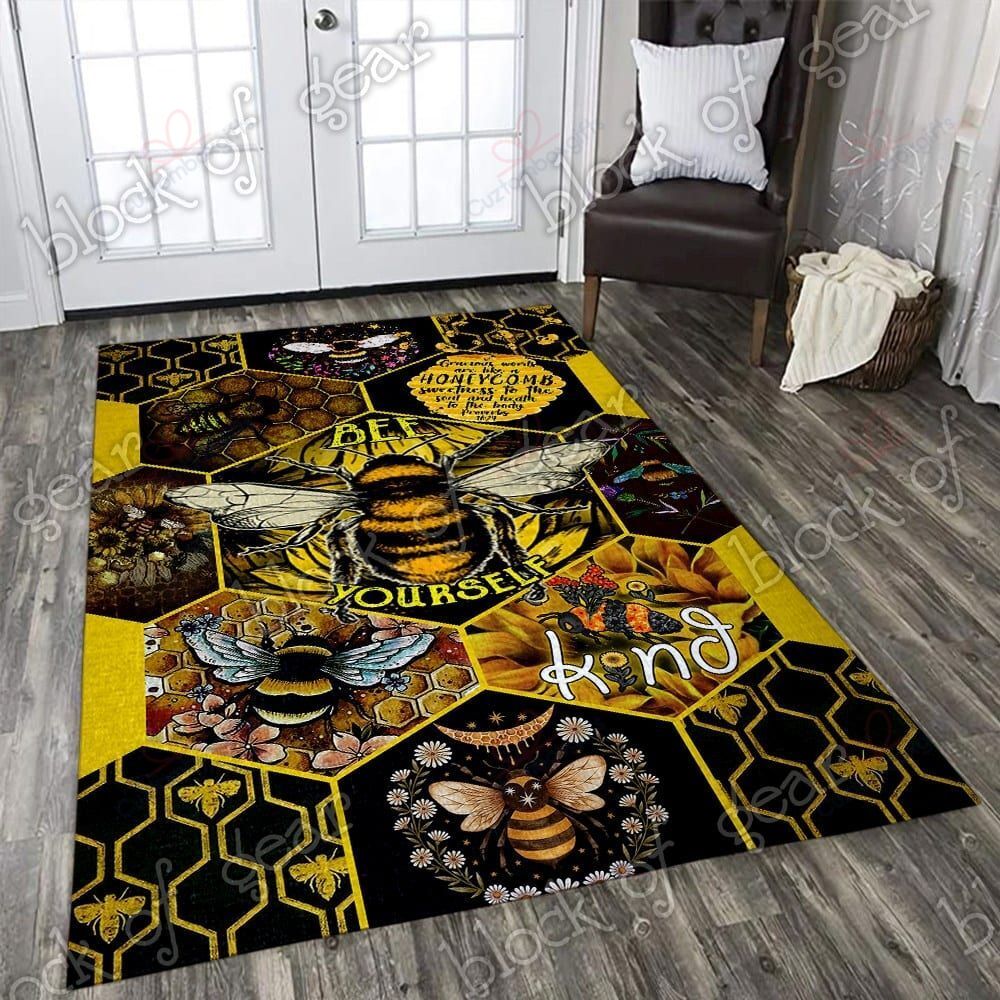 Bee Yourself Rug Sport Decor Gift Floor Decor Living Room Carpet Rug Area Rug - bc6fba4c3940 Bee Yourself Rug Sport Decor Gift Floor Decor Living Room Carpet Rug Area Rug - bc6fba4c3940