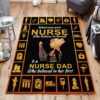 Behind Great Nurse Rug Sport Decor Gift Floor Decor Living Room Carpet Rug Area Rug - 3b09f275e5ba