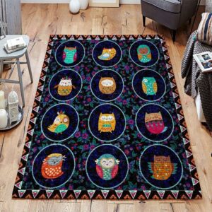 Behind Great Owl Rug Sport Decor Gift Floor Decor Living Room Carpet Rug Area Rug - 7988a92baf15