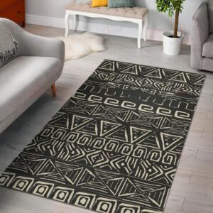 Beige Aztec Pattern Rug Sport Decor Gift Floor Decor Living Room Carpet Rug Area Rug - 2d72ff8a2d1f